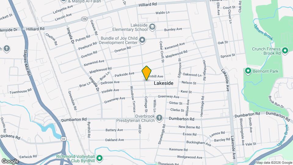 2629 Dellrose Ave Map and Location Details