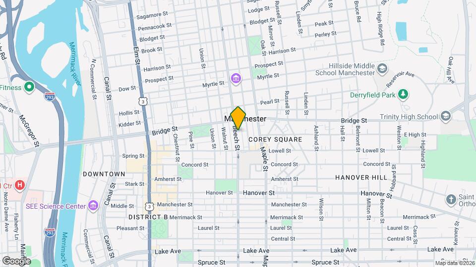 585 Beech St Map and Location Details
