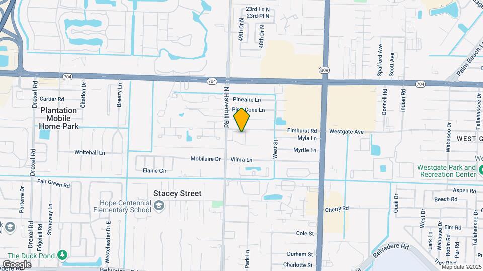 4931 Wedgewood Way Map and Location Details