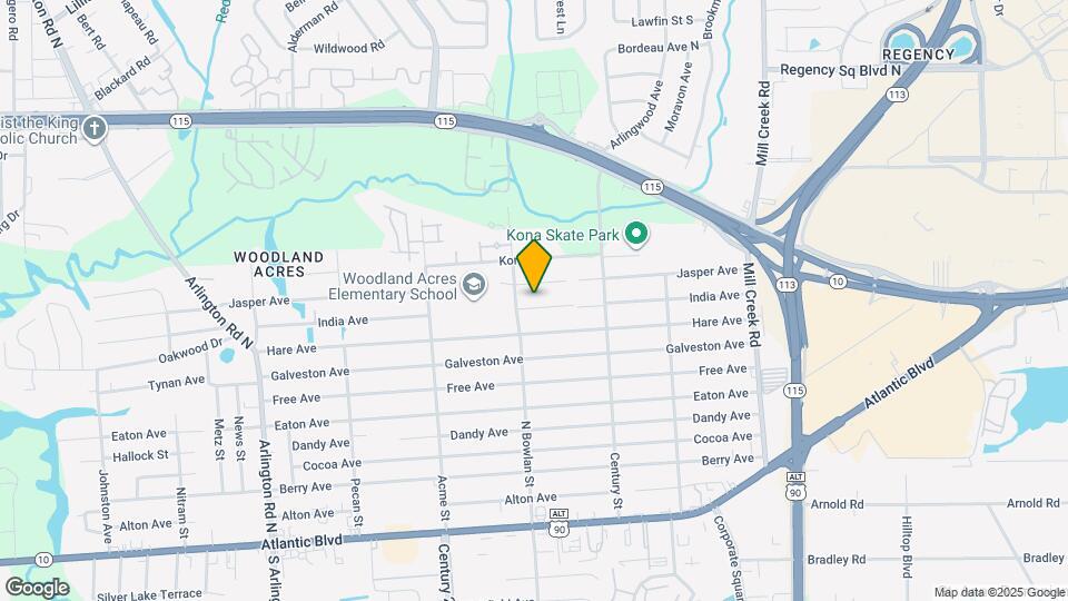 8431 India Ave Map and Location Details