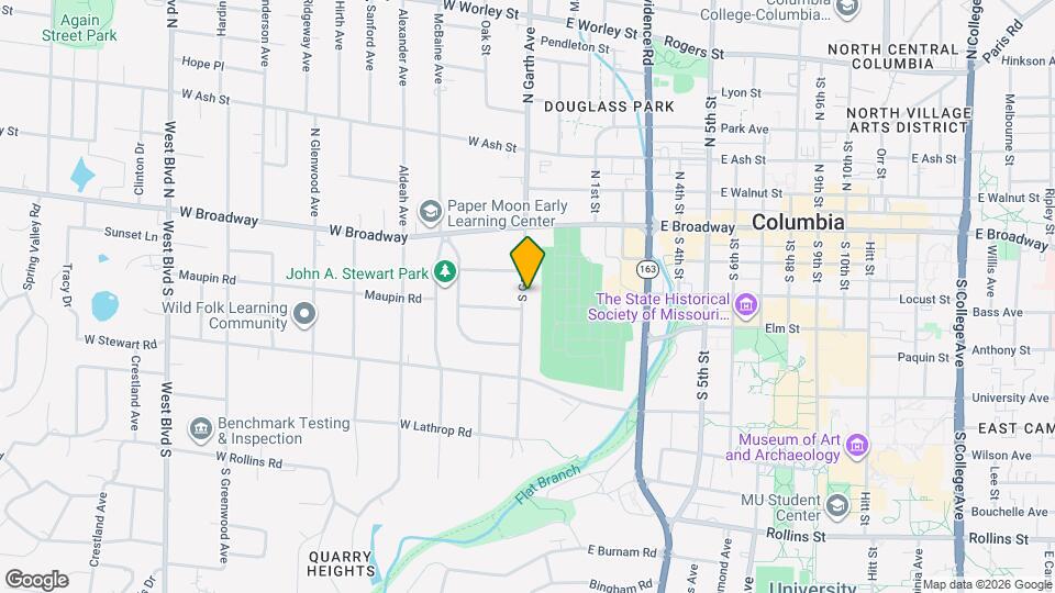 110 S Garth Ave Map and Location Details