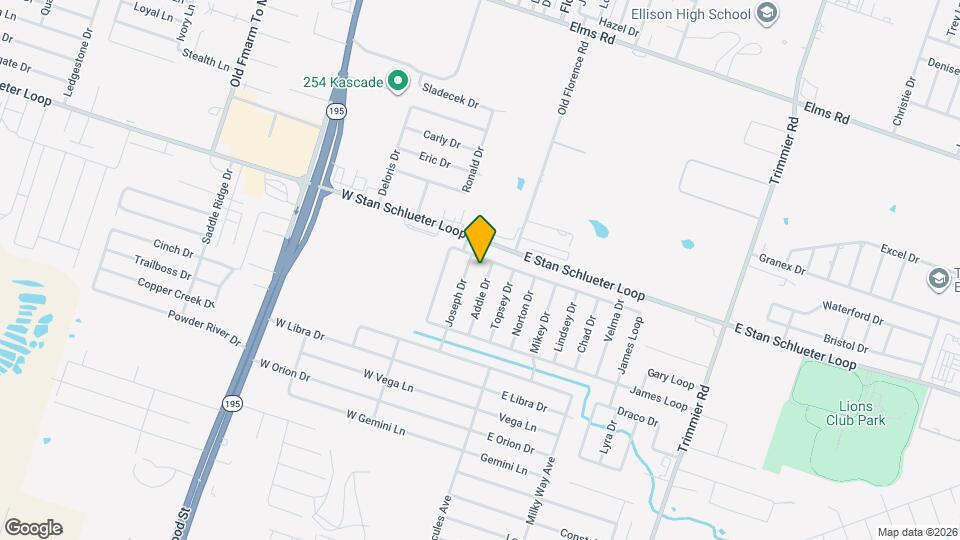 4801 Addie Dr Map and Location Details