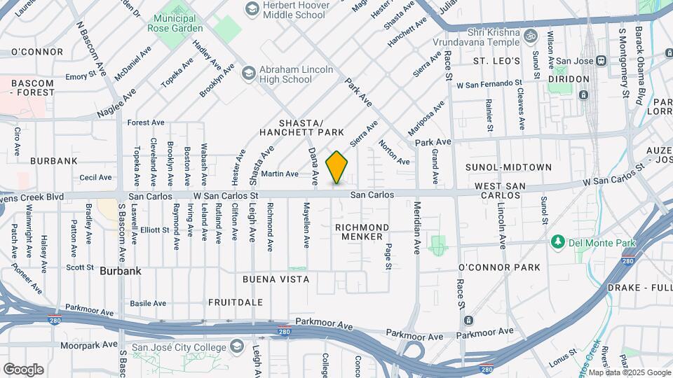 Buena Vista Midtown Map and Location Details