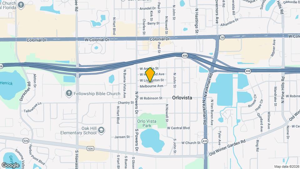 6119 Melbourne Ave. Map and Location Details