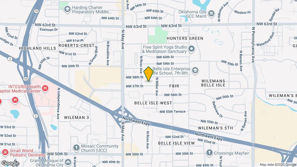 2725 NW 57th St Map and Location Details