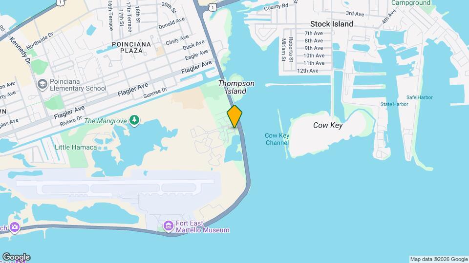 Ocean Walk Map and Location Details