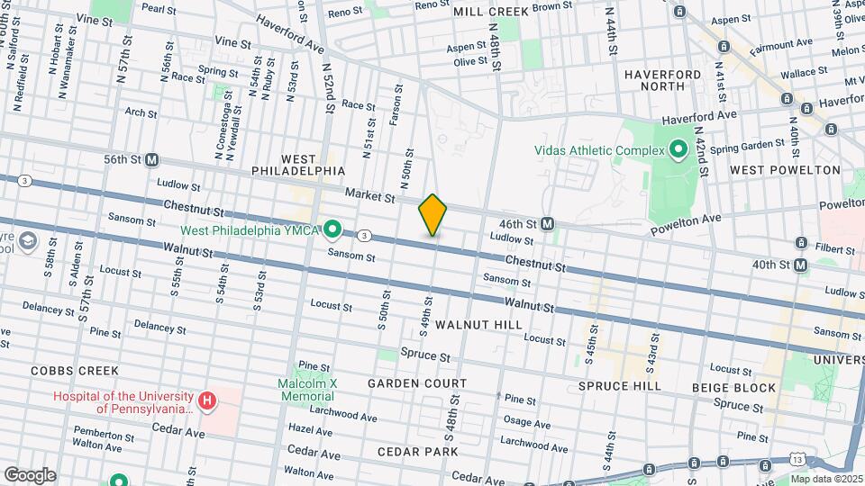 4701 Chestnut St Map and Location Details