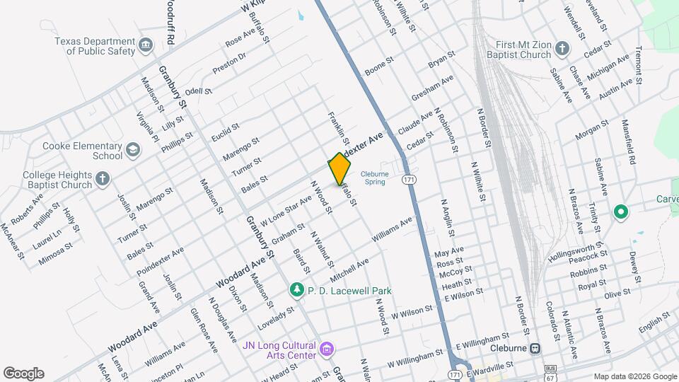 1005 N Buffalo Ave Map and Location Details