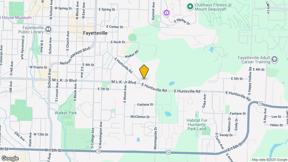 604 E Huntsville Rd Map and Location Details