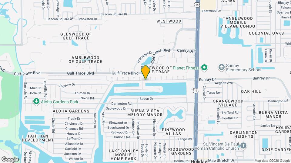 4036 Sunray Dr Map and Location Details