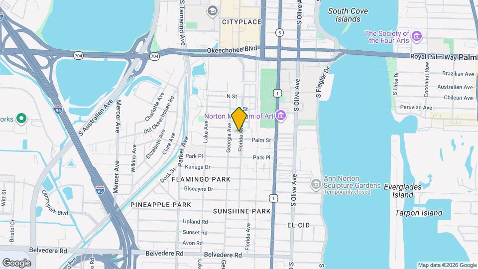1513 Florida Ave Map and Location Details