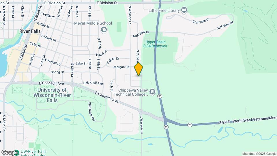 415 S Wasson Ln Map and Location Details
