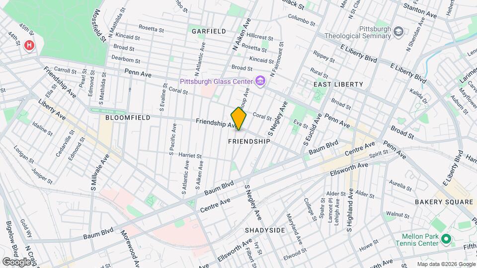 307 Roup Ave Map and Location Details