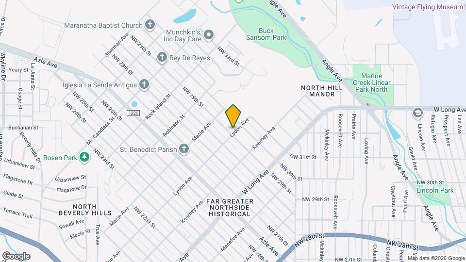 2900 NW 29th St Map and Location Details