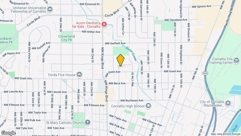 1836 NW Grant Cir Map and Location Details