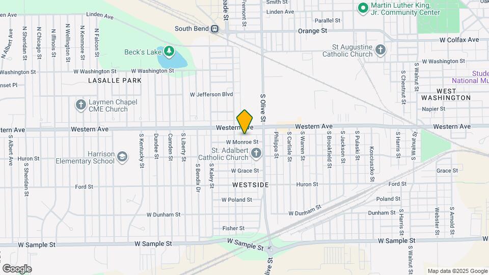 2509 W Monroe St Map and Location Details