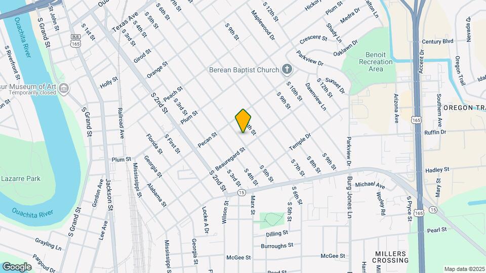 1503 S 5th St Mapa y Detalles de la Ubicación