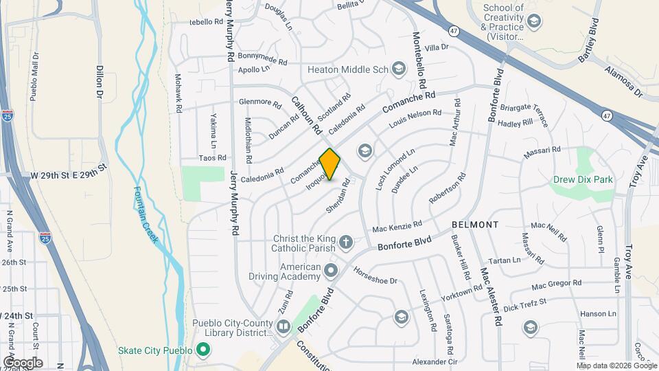 1821 Lark Bunting Ln Map and Location Details