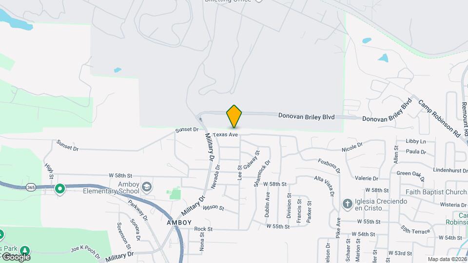 119 Texas Ave Map and Location Details