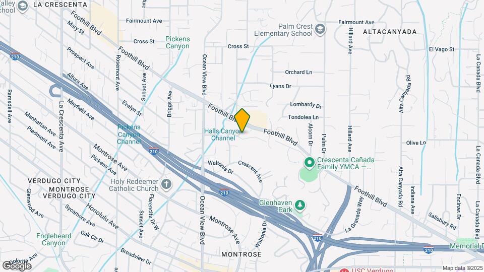 2159 La Canada Crest Dr, Unit 4 Map and Location Details