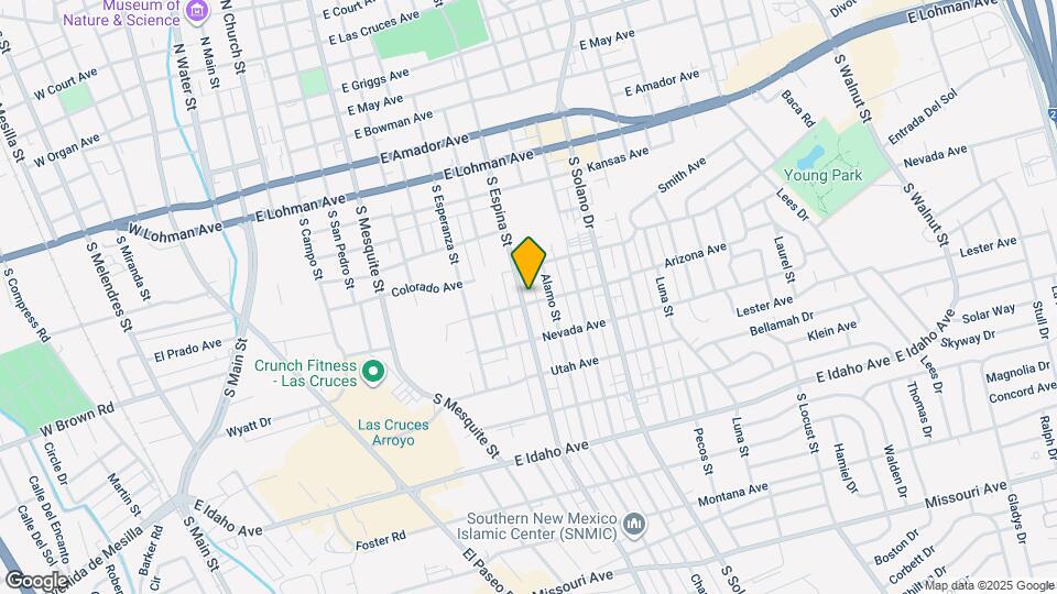 855 S Espina St Map and Location Details