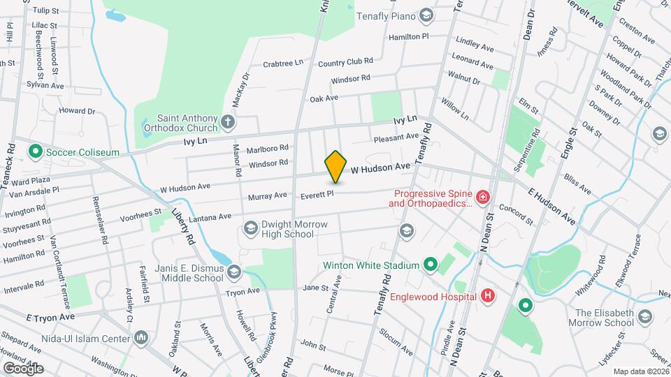 221 Everett Pl, Unit A - Downstairs Mapa y Detalles de la Ubicación