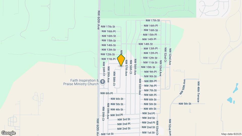 1030 NW 57th Ct Map and Location Details
