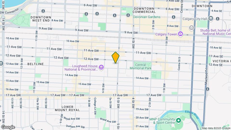 1215 Rental Apartments Map and Location Details