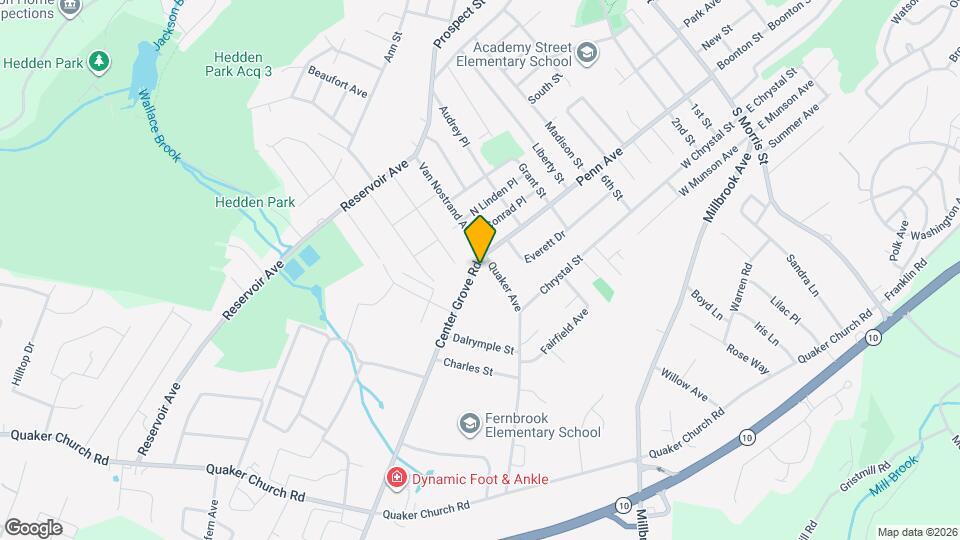 7 Center Grove Rd Map and Location Details