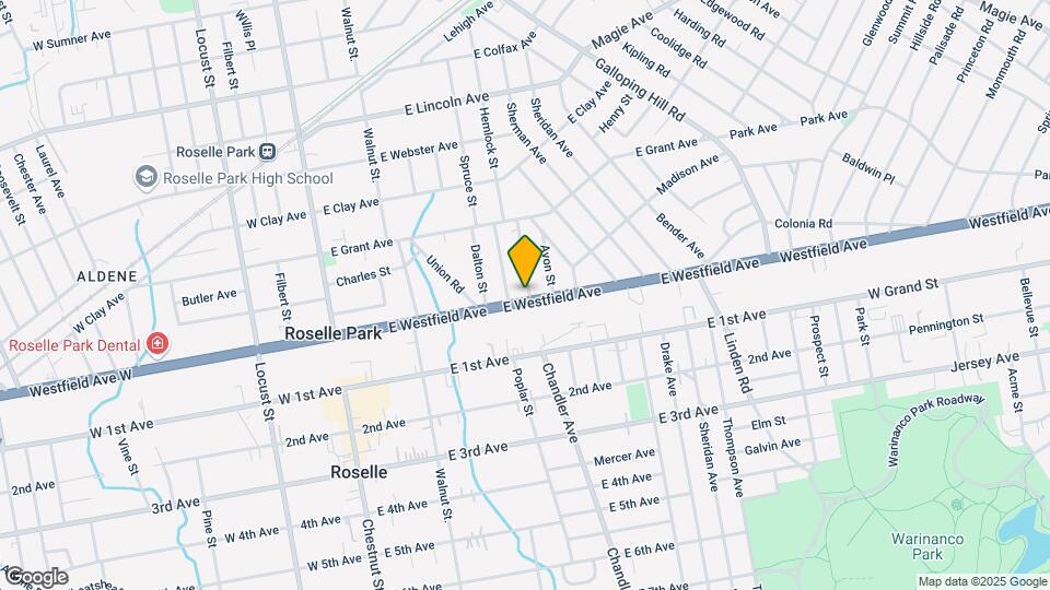 235 E Westfield Ave Map and Location Details
