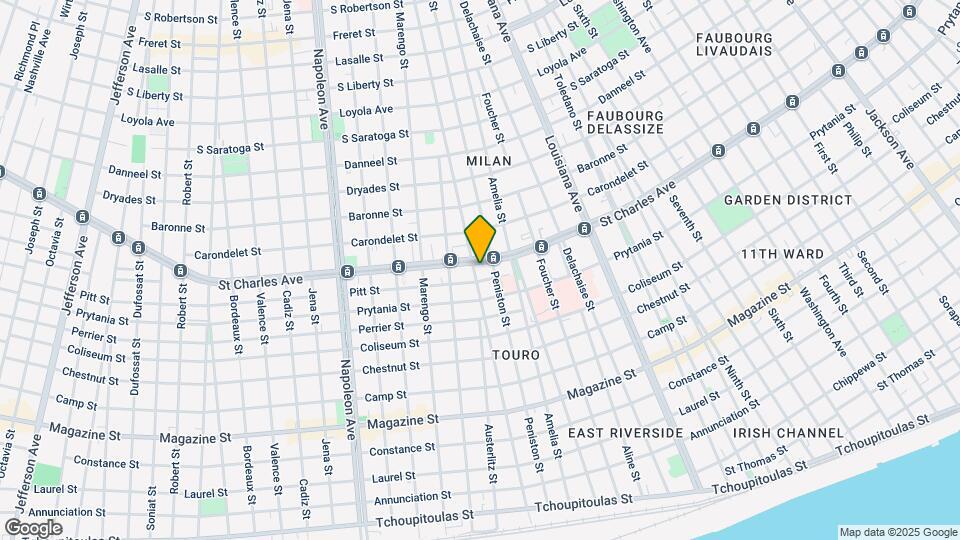 3828 St Charles Ave Map and Location Details