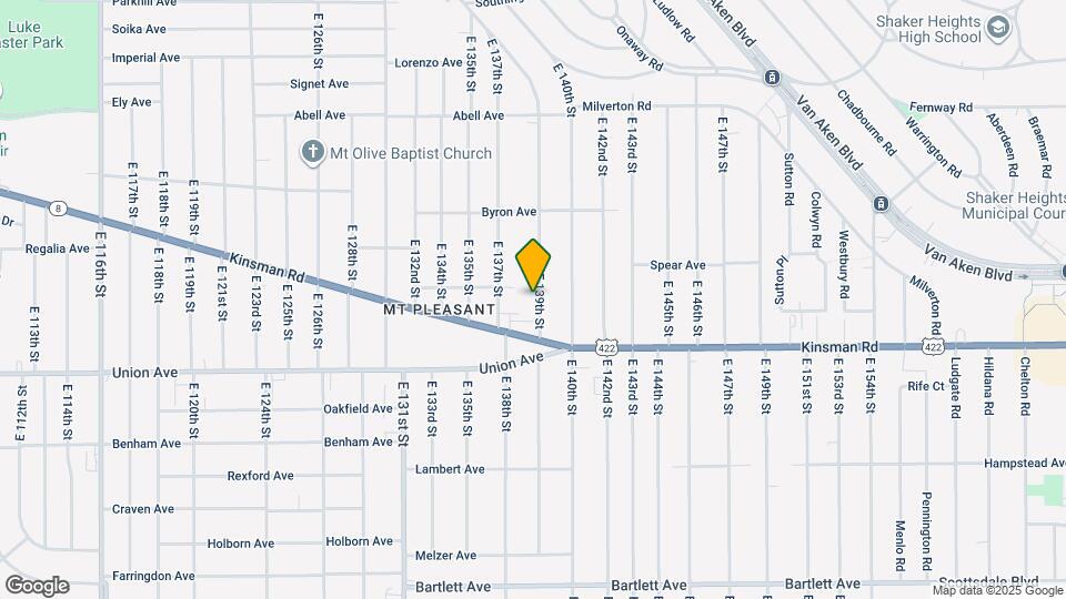 3424 E 139th St Map and Location Details