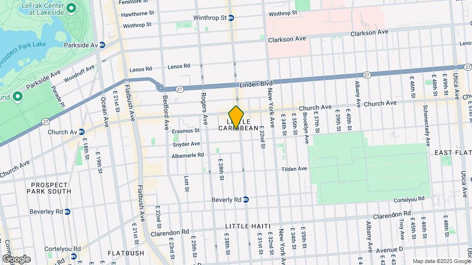 180 Erasmus St Mapa y Detalles de la Ubicación