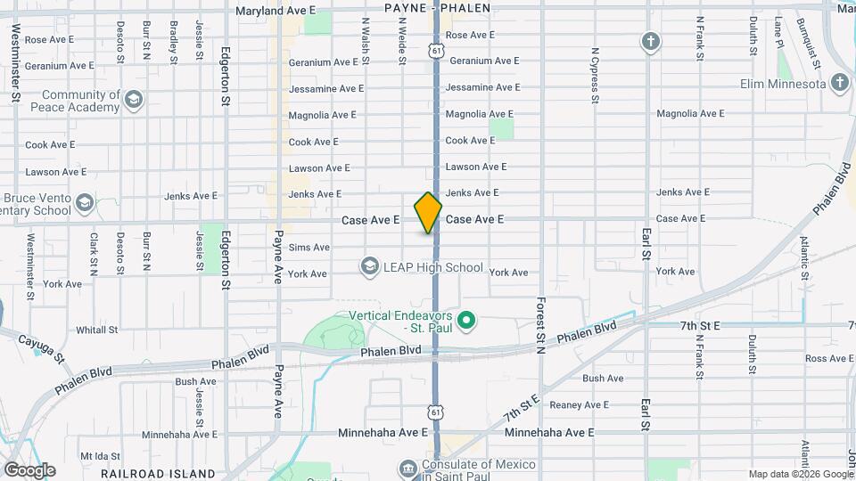 931 Arcade St, Unit Commercial - Unit C Mapa y Detalles de la Ubicación