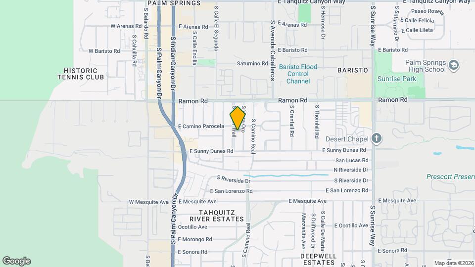 608 S Indian Trail Map and Location Details