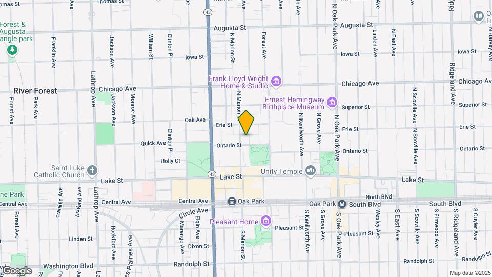 1044 Ontario St Map and Location Details