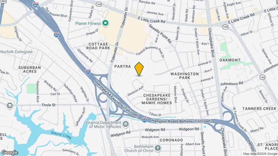 7120 Clarion Ln Map and Location Details
