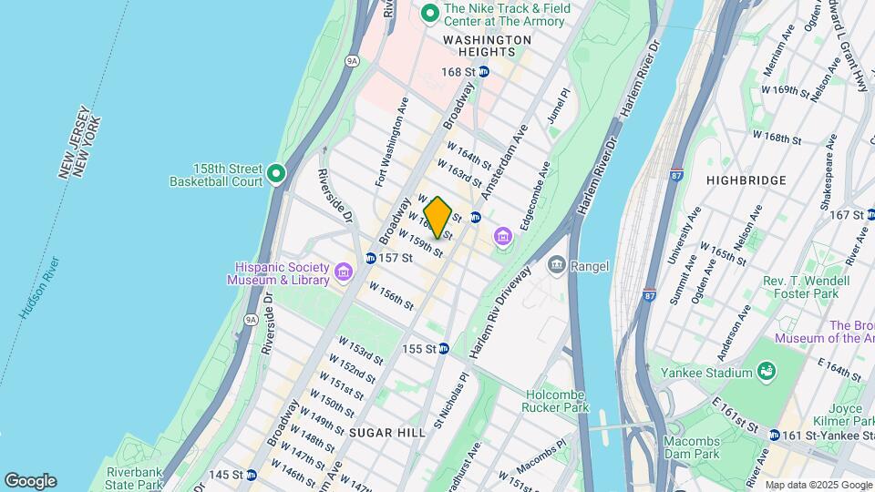 511 W 159th St Mapa y Detalles de la Ubicación