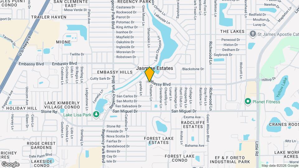 9211 Chatam Ln Mapa y Detalles de la Ubicación