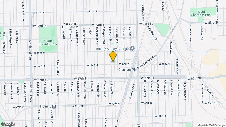 8557 S Morgan St Map and Location Details