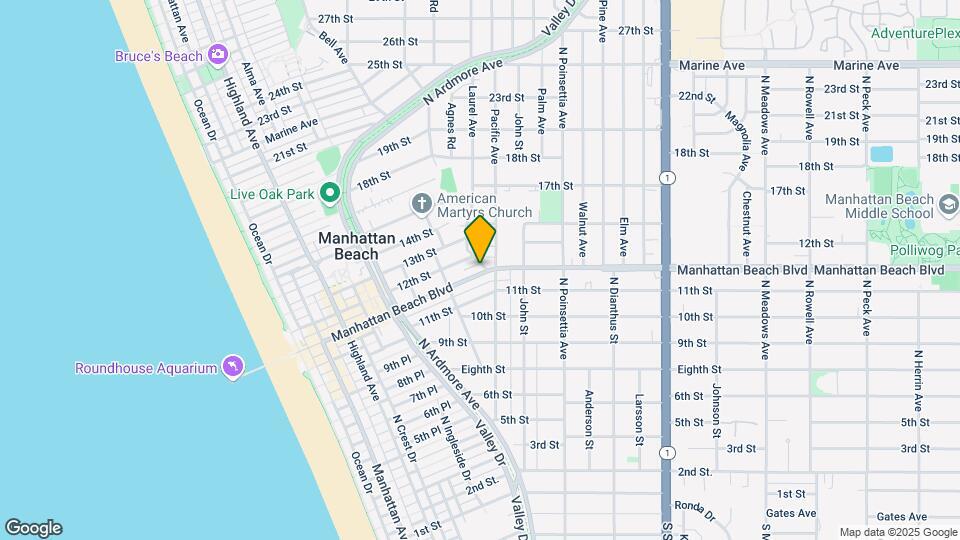757-761 Manhattan Beach Blvd Mapa y Detalles de la Ubicación