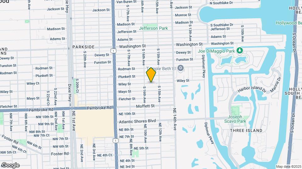 1528 Wiley St Map and Location Details