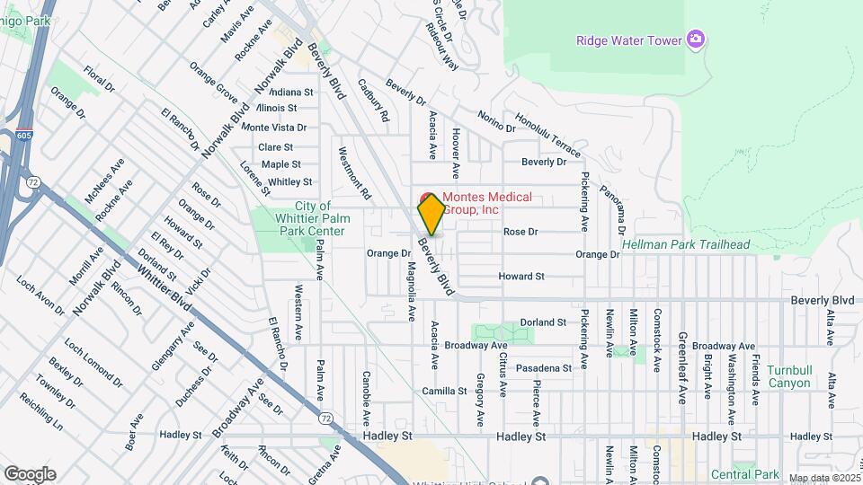11827 Beverly Blvd Map and Location Details