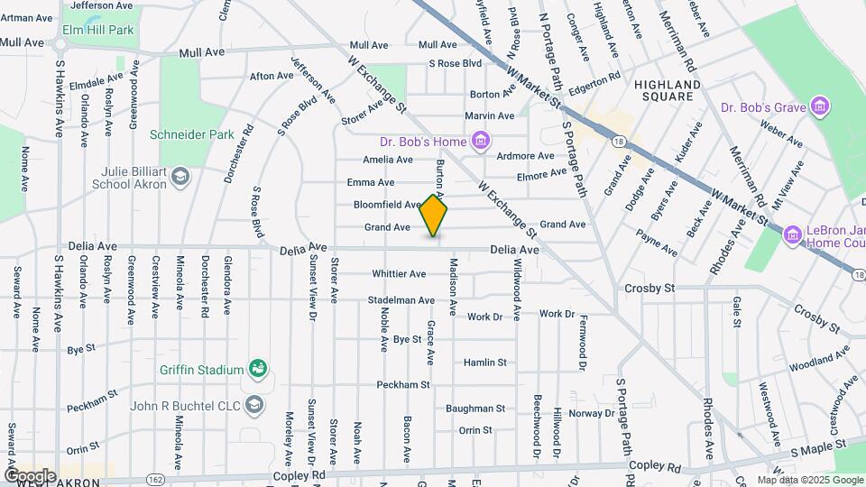 985 Delia Ave Map and Location Details