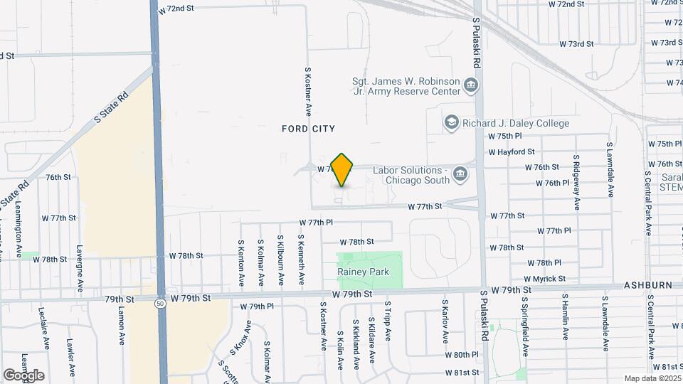 4300 W Ford City Dr Map and Location Details