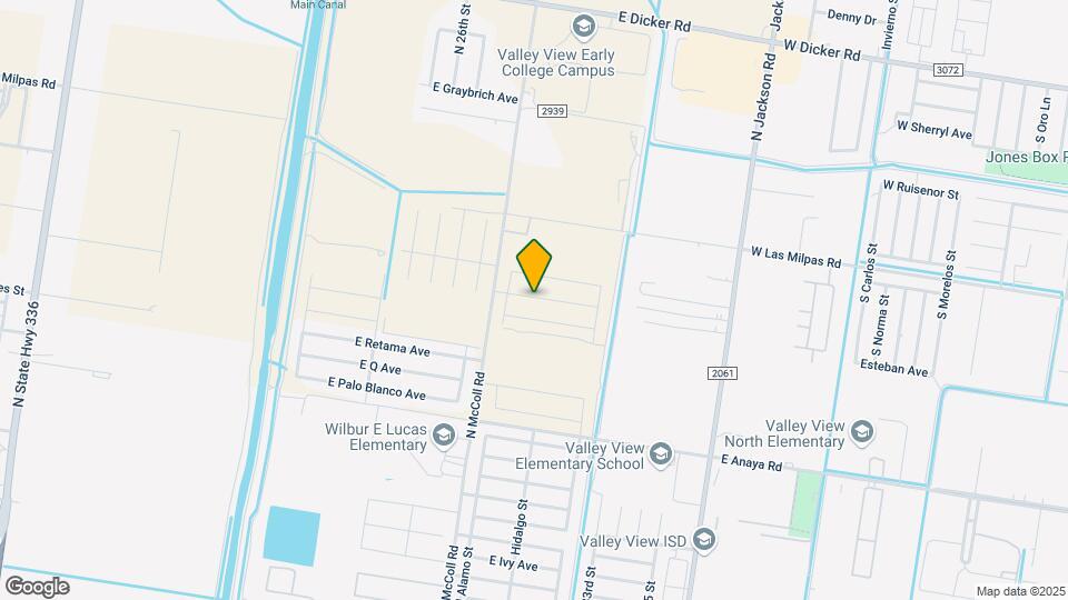 2904 E UVA Ave Mapa y Detalles de la Ubicación