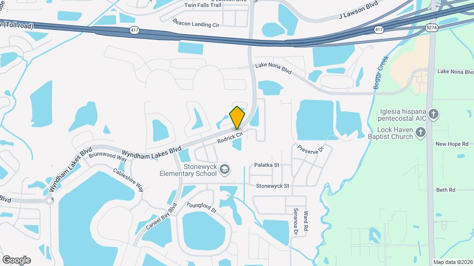 3216 Rodrick Cir Map and Location Details