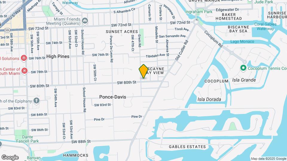 751 Davis Rd Map and Location Details