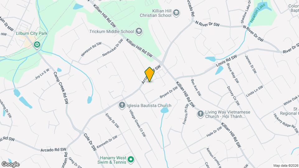 302 Cashes Dr Map and Location Details