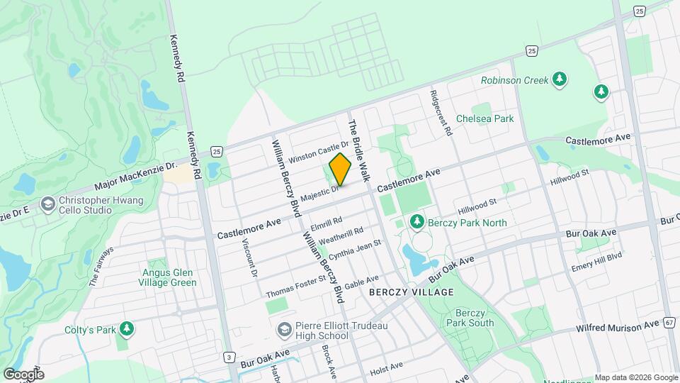 117 Majestic Dr Map and Location Details